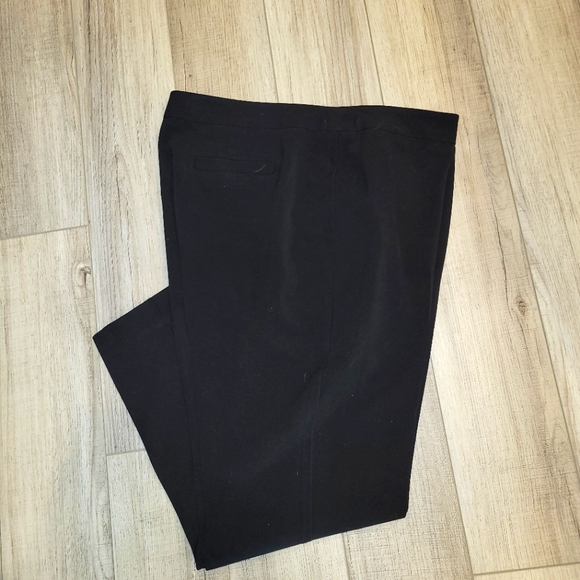 ELLEN TRACY BLACK DRESS PANTS SIZE 14 - Picture 2 of 6